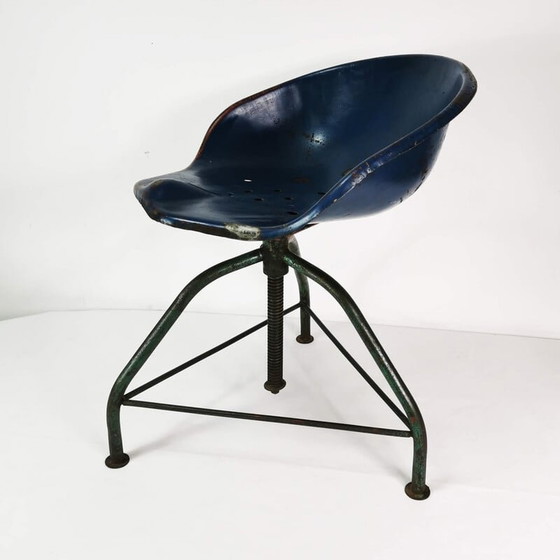 Image 1 of Fauteuil industriel vintage, Allemagne 1950s