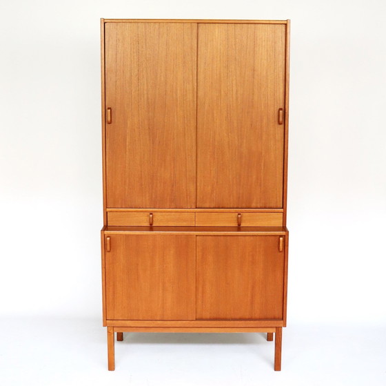 Image 1 of Buffet Scandinave En Teck Années 60