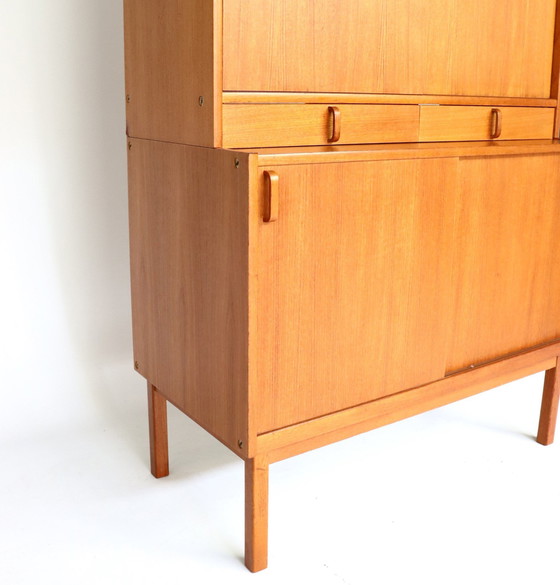 Image 1 of Buffet Scandinave En Teck Années 60