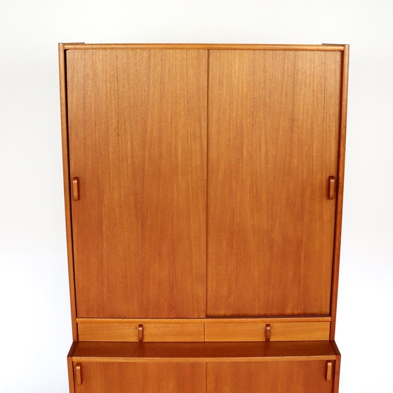 Image 1 of Buffet Scandinave En Teck Années 60