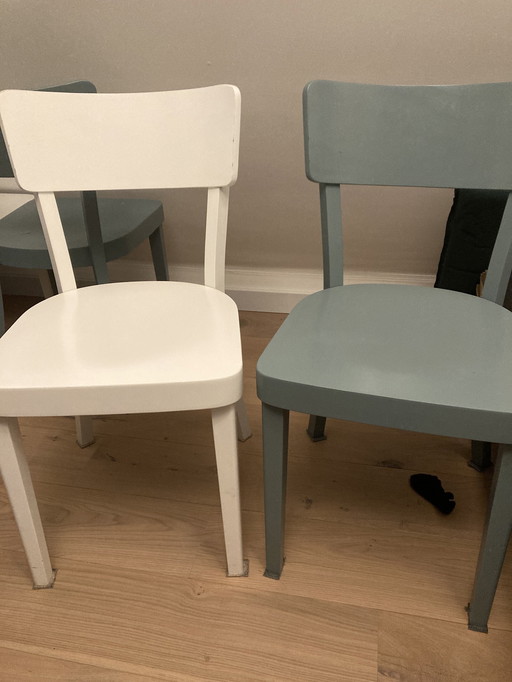 Fameg Fergus Wooden Dining Chairs (Set) In 3 Colours