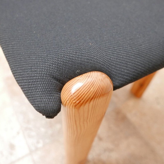 Image 1 of Ensemble de 4 chaises de salle à manger vintage en pin Danemark années 1970