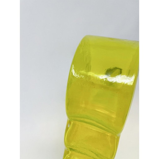 Carafe du milieu du siècle en verre de Murano par Alfredo Barbini, Italie, années 1970