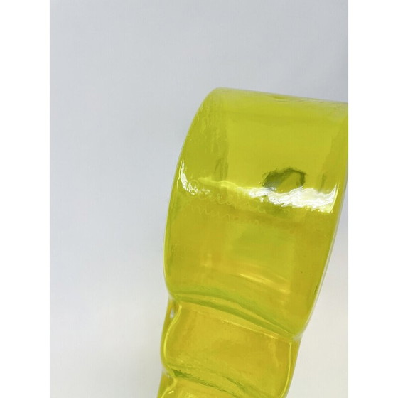 Image 1 of Carafe du milieu du siècle en verre de Murano par Alfredo Barbini, Italie, années 1970
