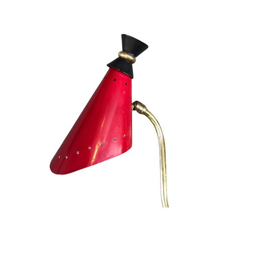 Image 1 of Paire d'appliques en laiton, 1950