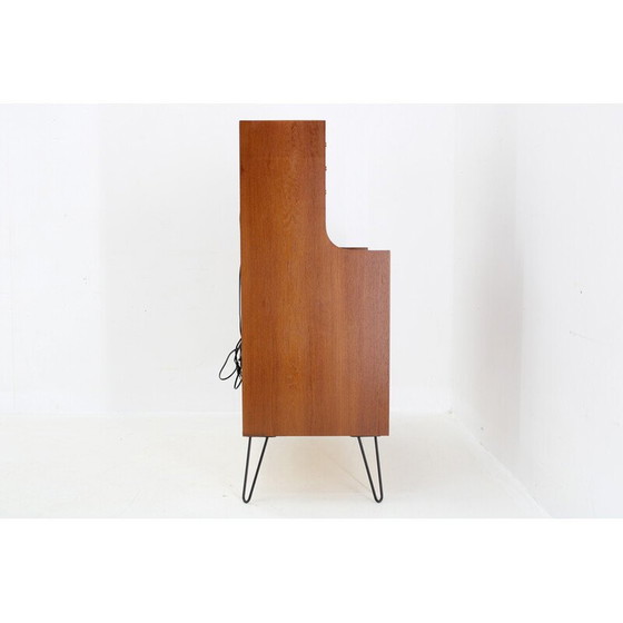 Image 1 of Commode vintage en teck et fer, Danemark 1960