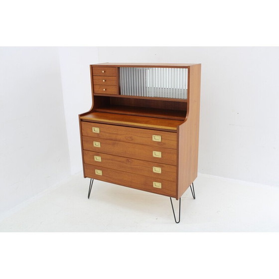 Image 1 of Commode vintage en teck et fer, Danemark 1960