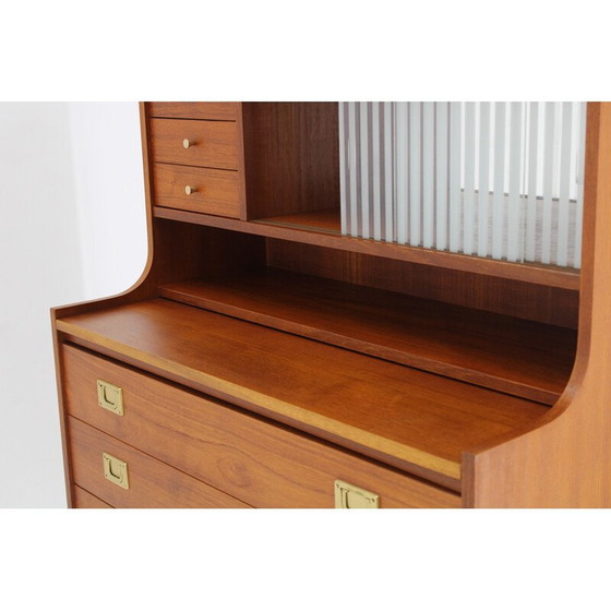 Image 1 of Commode vintage en teck et fer, Danemark 1960