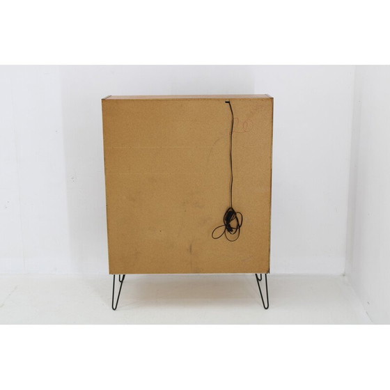 Image 1 of Commode vintage en teck et fer, Danemark 1960