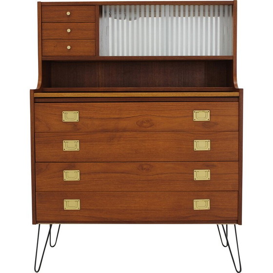 Image 1 of Commode vintage en teck et fer, Danemark 1960