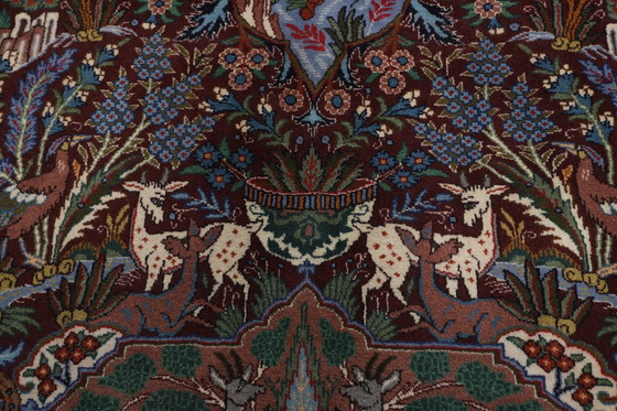 Image 1 of Tapis persan original noué à la main Kashmar Fein Paradise Design 395 X 296 cm Top Condition