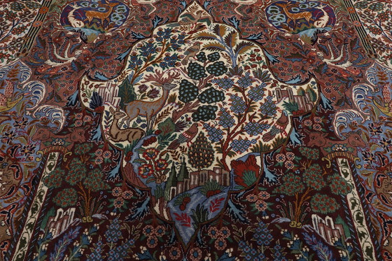 Image 1 of Tapis persan original noué à la main Kashmar Fein Paradise Design 395 X 296 cm Top Condition