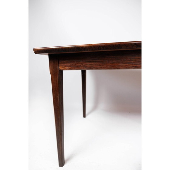 Image 1 of Table basse vintage en palissandre et ardoise noire, Danemark 1960