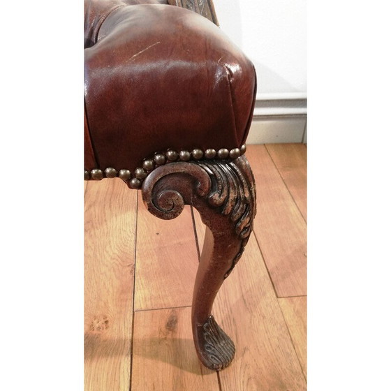 Image 1 of Chaise de bureau vintage Chippendale