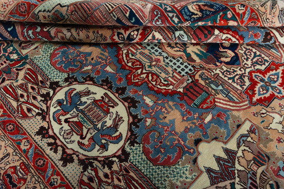 Image 1 of Tapis persan original noué à la main Kashmar Fein Paradise Design 390 X 293 cm Top Condition