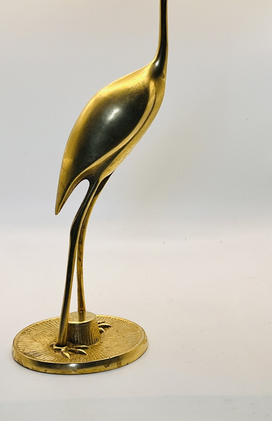 Image 1 of Cigogne En Laiton