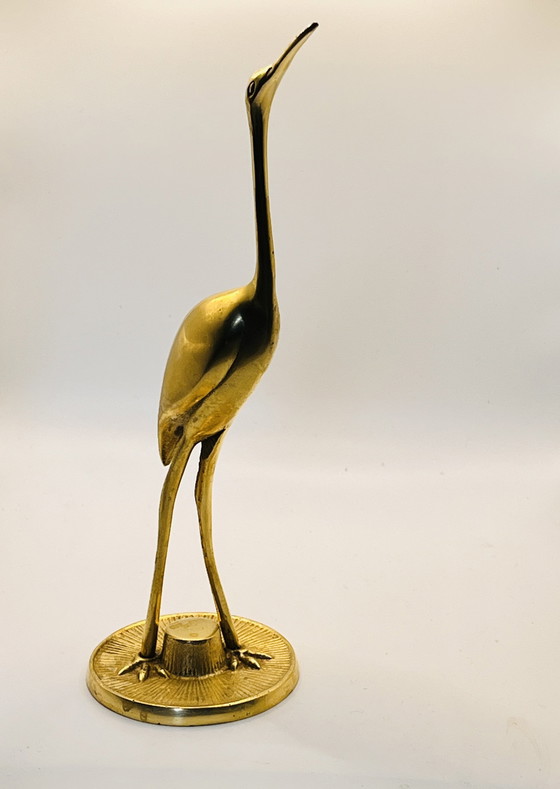 Image 1 of Cigogne En Laiton