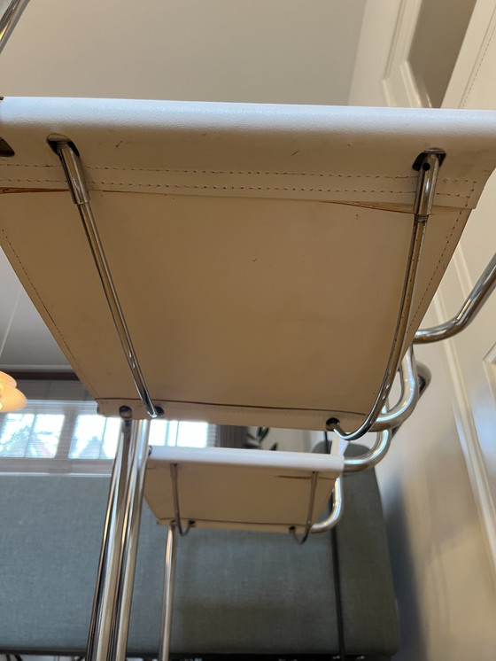 Image 1 of 2X chaises vintage à cadre tubulaire