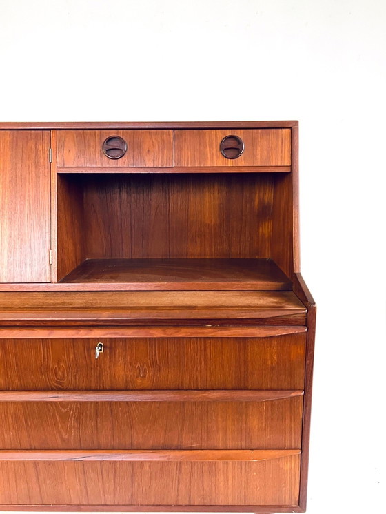 Image 1 of Secretaire danois vintage en teck '60