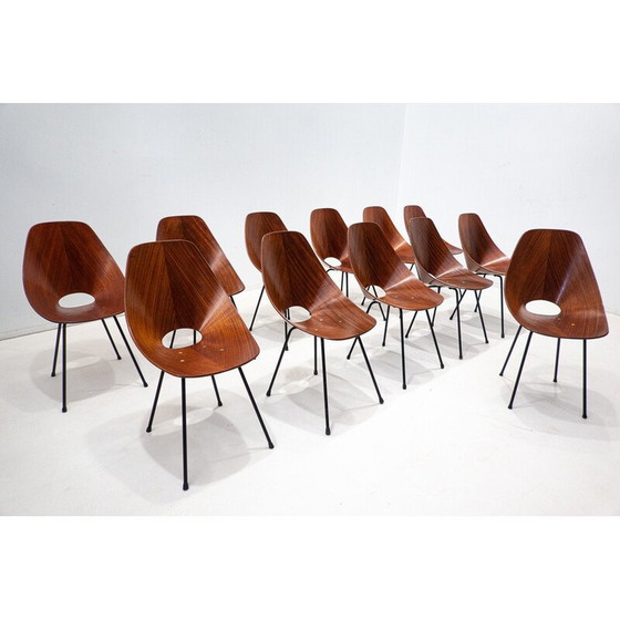 Image 1 of Chaise de salle à manger vintage "Medea" par Vittorio Nobili, Italie 1955