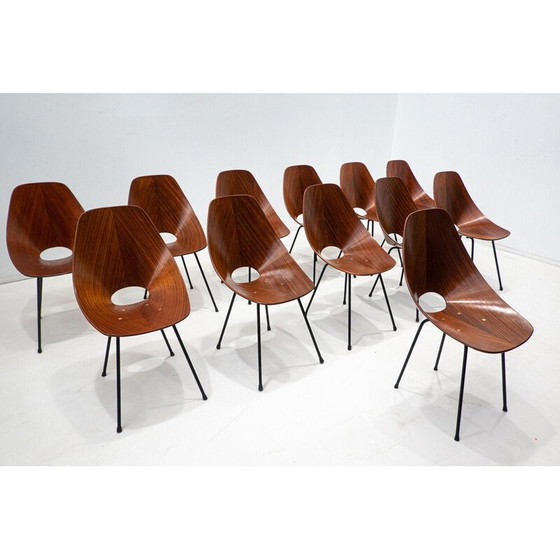 Image 1 of Chaise de salle à manger vintage "Medea" par Vittorio Nobili, Italie 1955