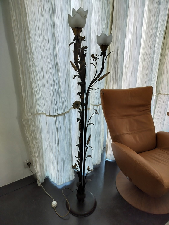 Image 1 of Lampadaire italien des années 1970 Cornstalks