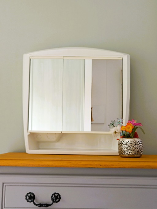 Armoire De Salle De Bain Ou À Pharmacie Années 80