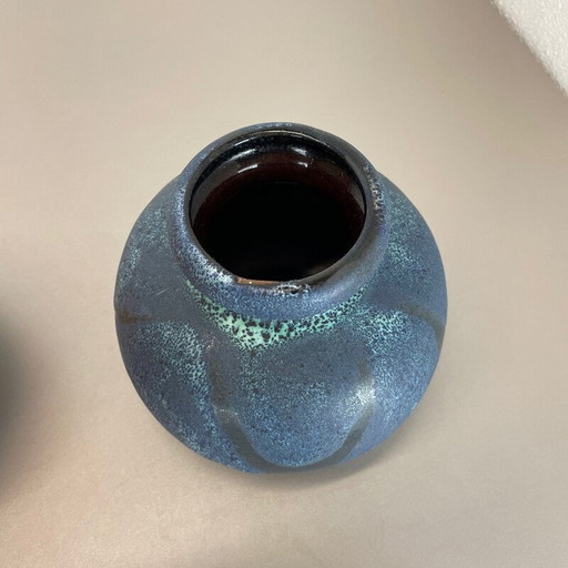 Paire de vases en céramique vintage de Scheurich, Allemagne, années 1970