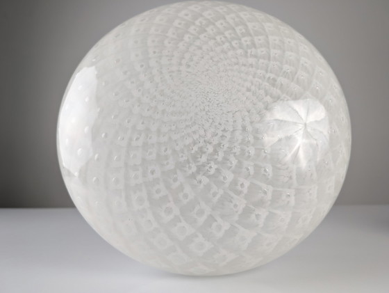 Image 1 of Plafonnier en verre de Murano, design italien des années 1960