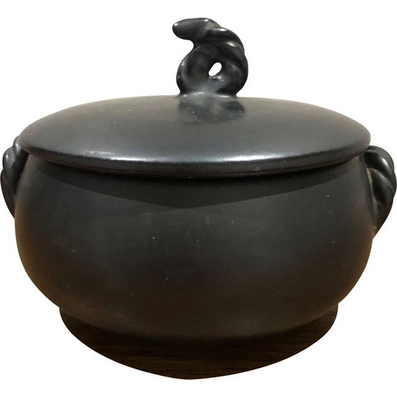 Image 1 of Boîte en céramique vintage de Ceramony Vallauris, 1950