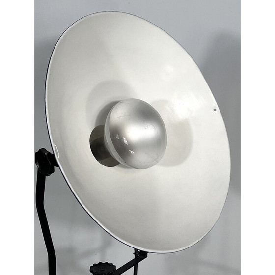 Image 1 of Lampe de photographe de studio en métal du Mid Century, Italie 1940s