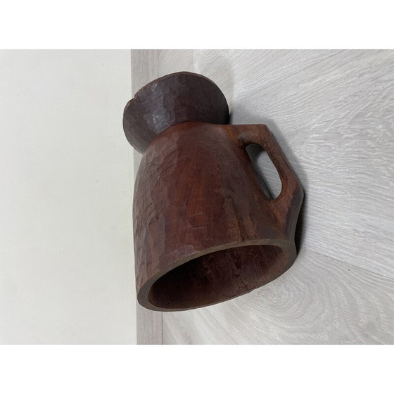 Image 1 of Mortier vintage art africain en bois massif