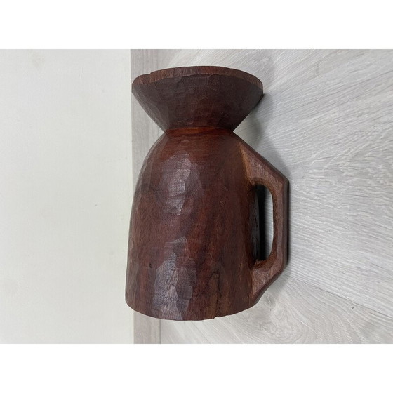 Image 1 of Mortier vintage art africain en bois massif