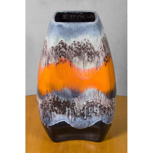 Grand vase vintage brutaliste, 1970