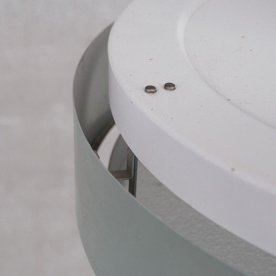 Image 1 of Suspension vintage en acier et verre par Raak, Pays-Bas 1960