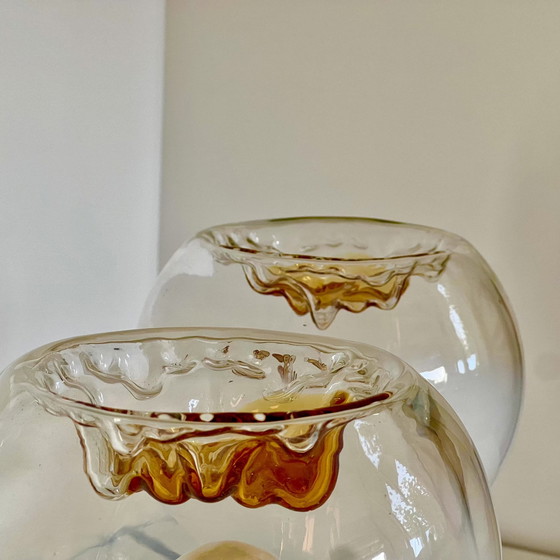 Image 1 of Paire lampes à poser verre de Murano