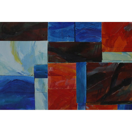 Image 1 of Aquarelle vintage de Margareta Treutiger, Suède 1977