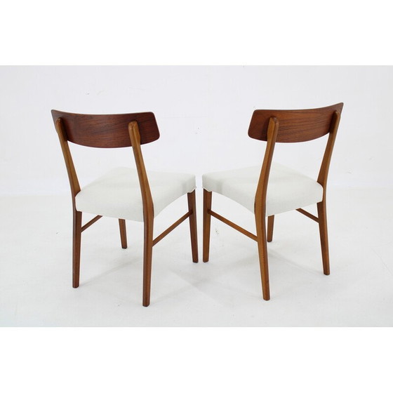 Image 1 of Paire de chaises vintage en teck, Danemark 1960
