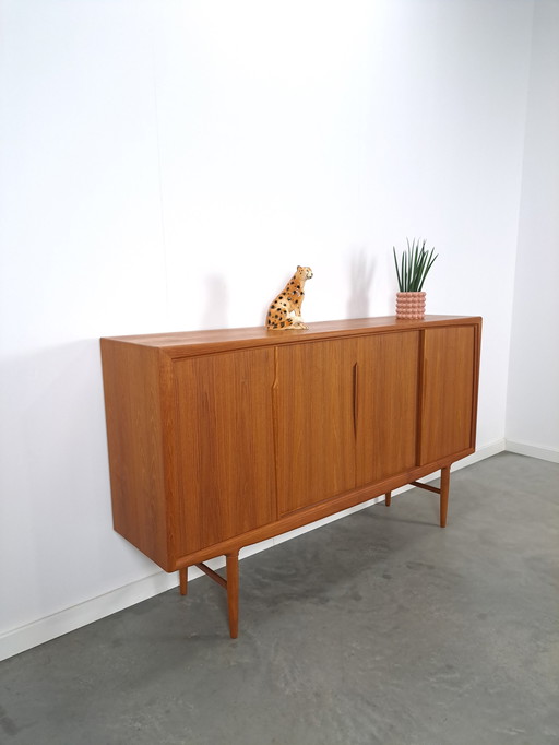 Buffet design danois en teck Axel Christensen Danemark