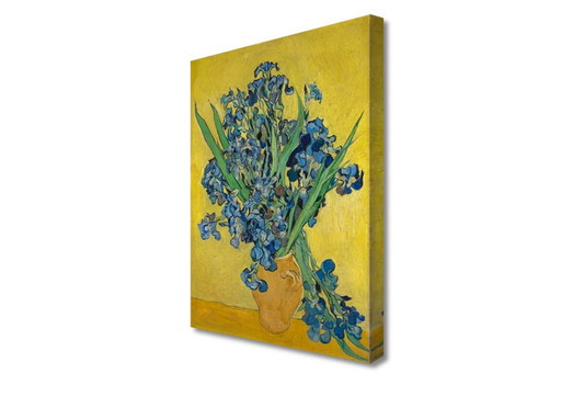 Vincent Van Gogh ---Vase avec iris