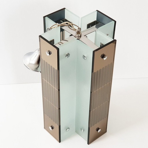 Lampe à suspension vintage italienne 1970