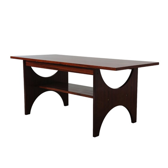 Image 1 of Table basse vintage en acajou, 1970