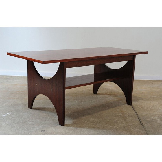 Image 1 of Table basse vintage en acajou, 1970