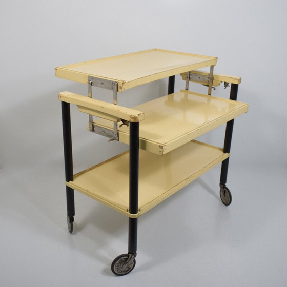 Image 1 of Buffet moderniste vintage à 3 plateaux avec système de fermeture pour Gruco, 1930