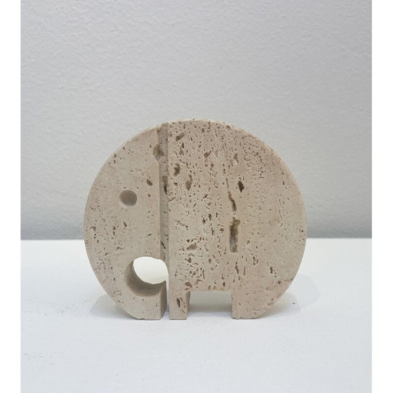 Image 1 of Ensemble de 4 éléphants vintage par Fratelli Manelli, Italie, années 1970