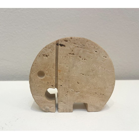 Image 1 of Ensemble de 4 éléphants vintage par Fratelli Manelli, Italie, années 1970