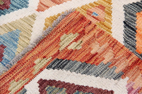 Image 1 of Kilim afghan tissé à la main - Nouveau - 154 X 104 cm