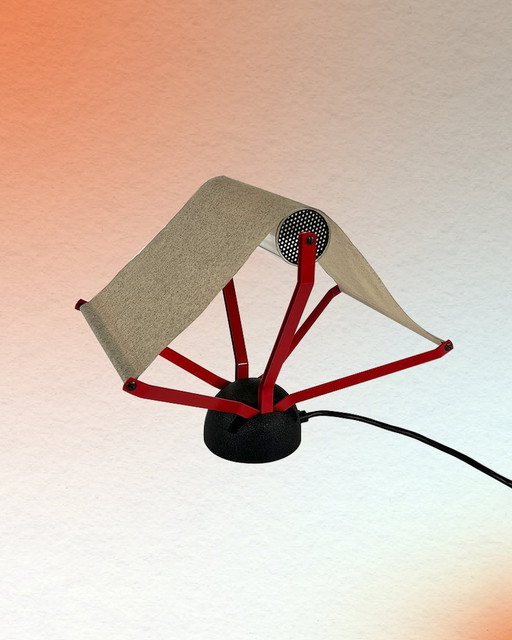 Lampe Icaro rouge Par Sandi Renko