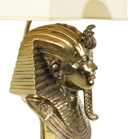 Image 1 of Grande lampe pharaon Lusterie Deknudt