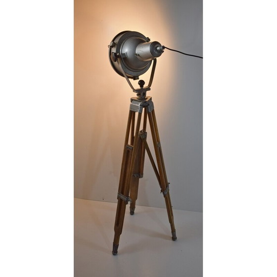 Image 1 of Projecteur industriel vintage en métal de Schaco, 1930